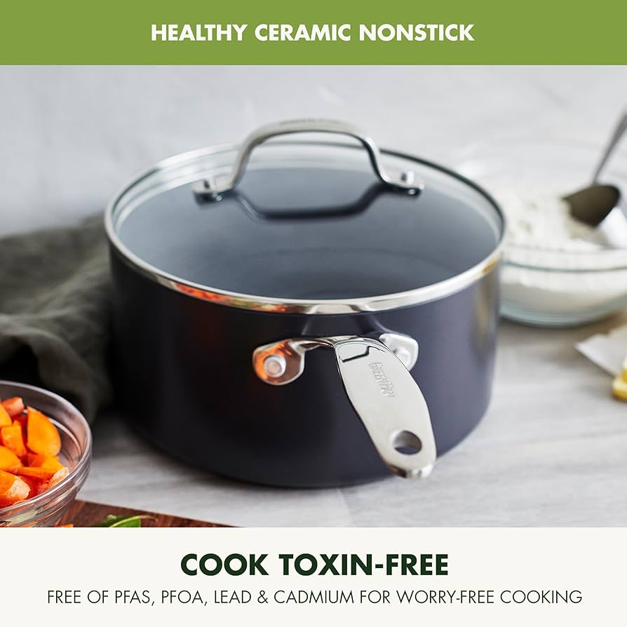 パタパタン&コパタンわたあめカラー Amazon.com: GreenPan Valencia Pro Hard Anodized Healthy